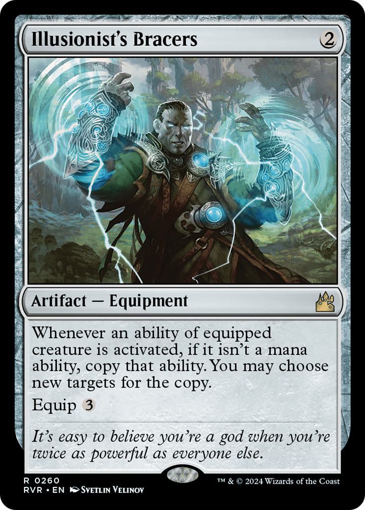 Illusionist's Bracers [Ravnica Remastered]-1