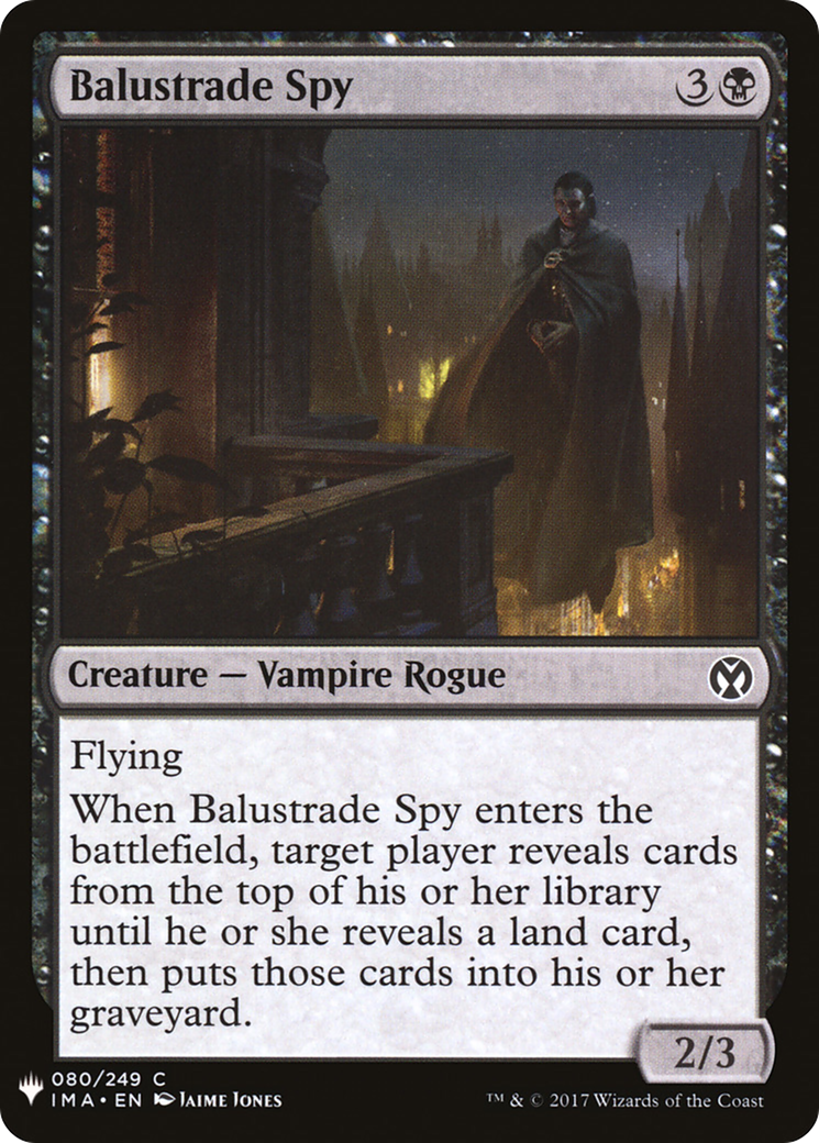 Balustrade Spy [Mystery Booster]-1