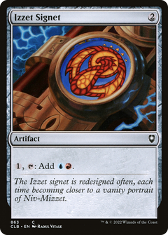 Izzet Signet [Commander Legends: Battle for Baldur's Gate]-1