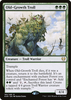 Old-Growth Troll (Promo Pack) [Kaldheim Promos]-1
