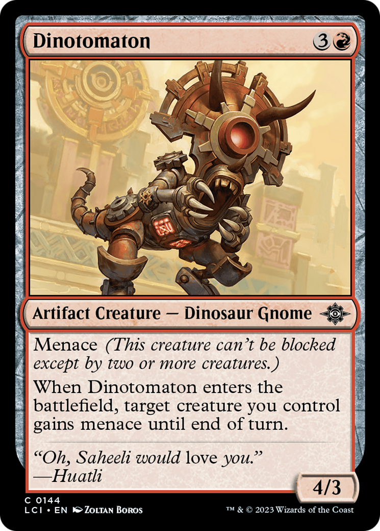 Dinotomaton [The Lost Caverns of Ixalan]-1