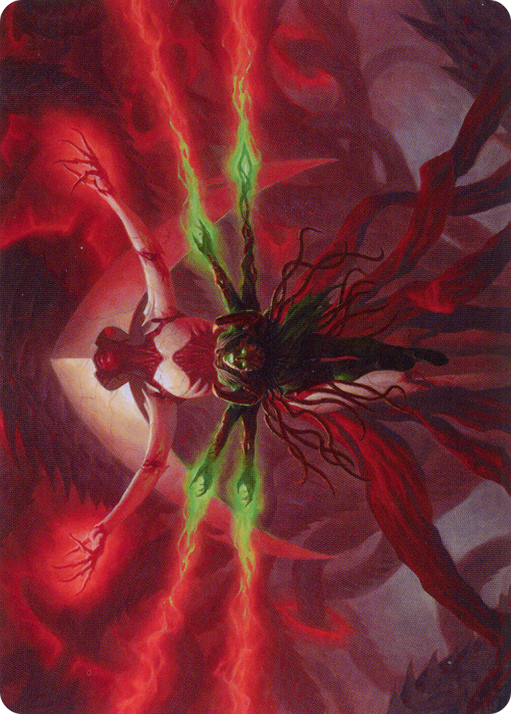 All Will Be One // All Will Be One (AONE-025) - Phyrexia: All Will Be One Art Series (Borderless)-3
