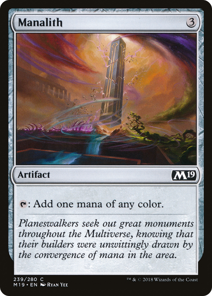 Manalith [Core Set 2019]-1