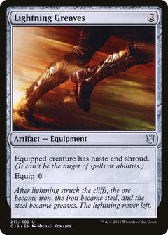 Lightning Greaves [Commander 2019]-1