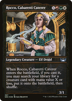 Rocco, Cabaretti Caterer (Showcase Golden Age Gilded Foil) [Streets of New Capenna]-1