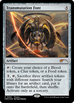 Transmutation Font (LARP-001) - Wizards Play Network 2024 Foil-1