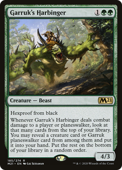 Garruk's Harbinger [Core Set 2021]-1
