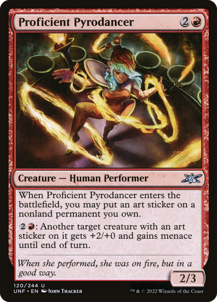 Proficient Pyrodancer [Unfinity]-1