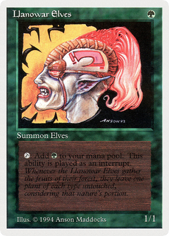 Llanowar Elves [Summer Magic / Edgar]-1
