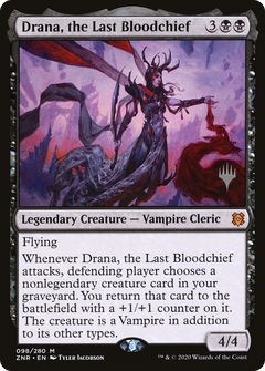 Drana, the Last Bloodchief (Promo Pack) [Zendikar Rising Promos]-1