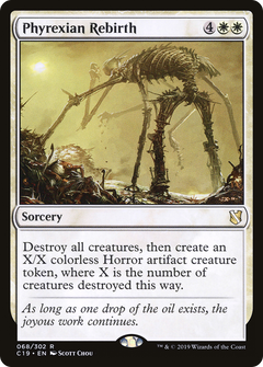 Phyrexian Rebirth [Commander 2019]-1