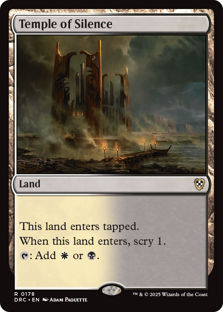 Temple of Silence [Aetherdrift Commander]-1