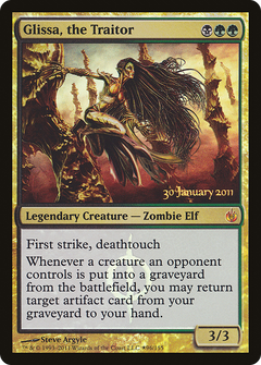 Glissa, the Traitor [Mirrodin Besieged Prerelease Promos]-1