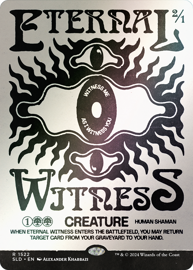 Eternal Witness (1522) (Rainbow Foil) [Secret Lair Drop Series]-1