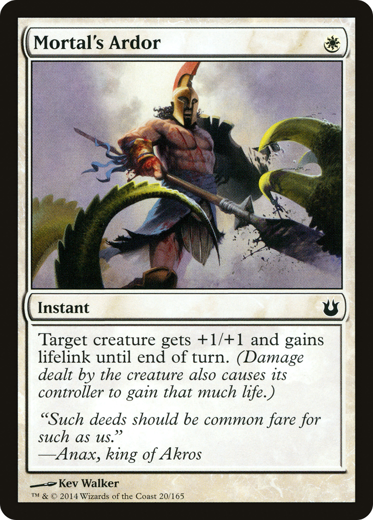 Mortal's Ardor [Born of the Gods]-1