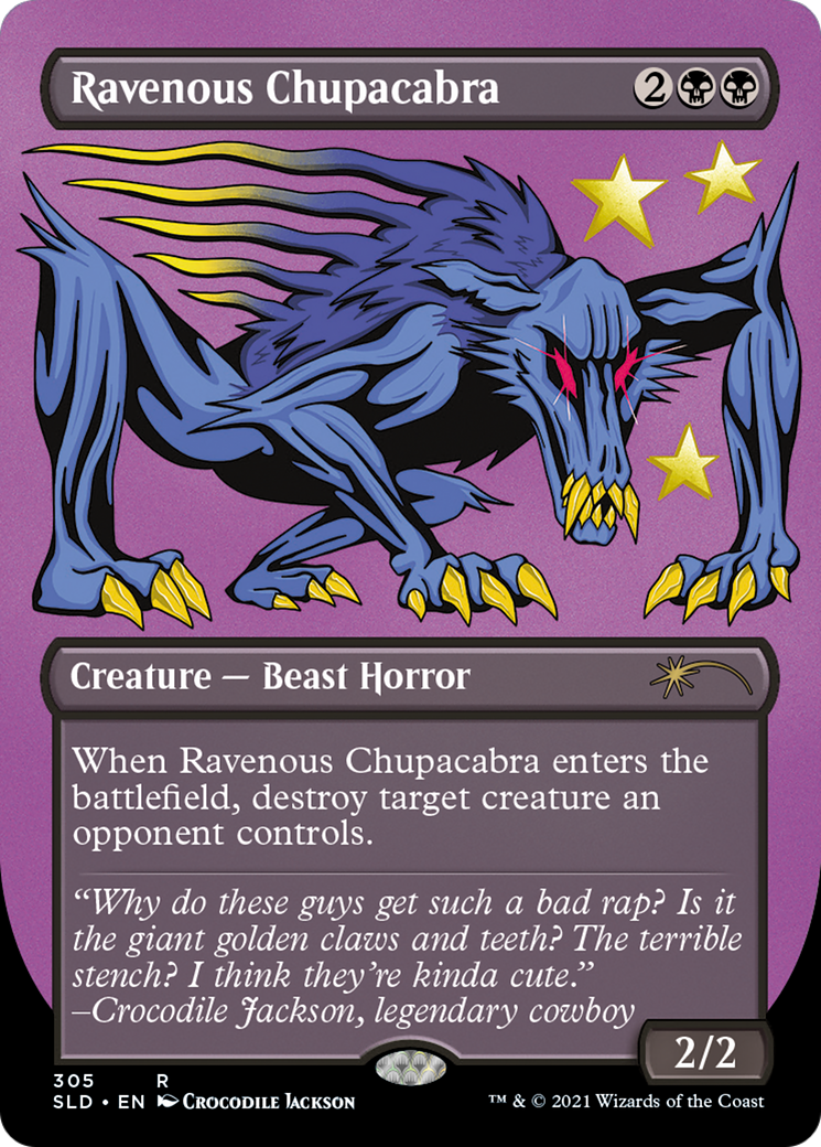 Ravenous Chupacabra (Borderless) [Secret Lair Drop Series]-1