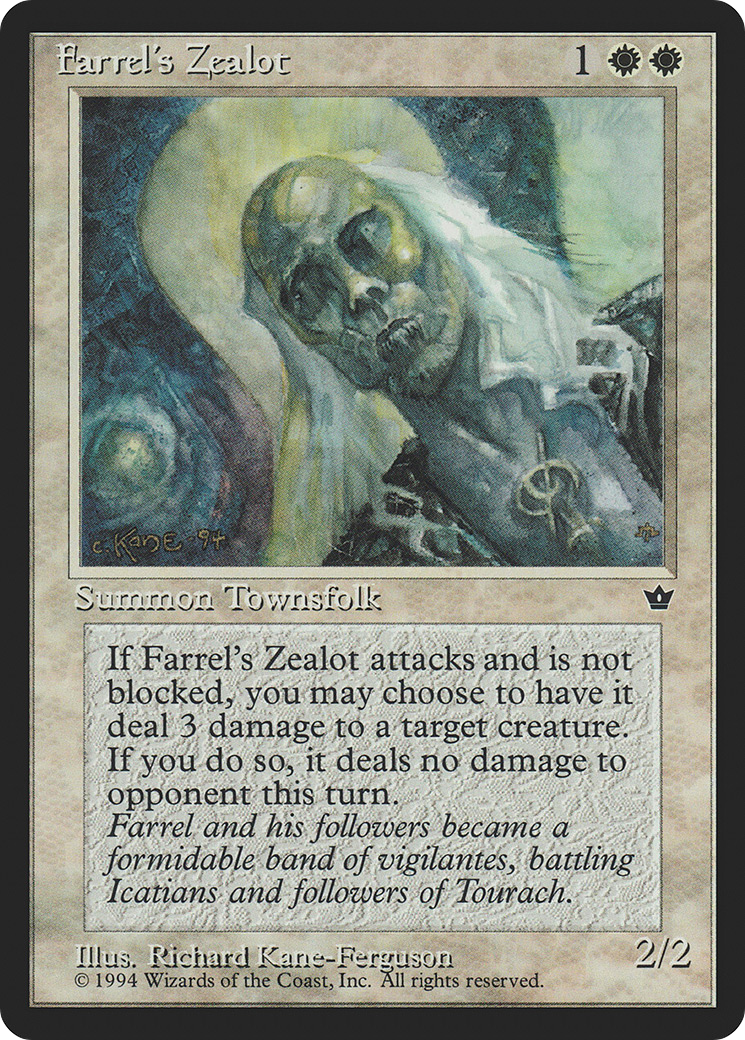 Farrel's Zealot (Richard Kane Ferguson) [Fallen Empires]-1