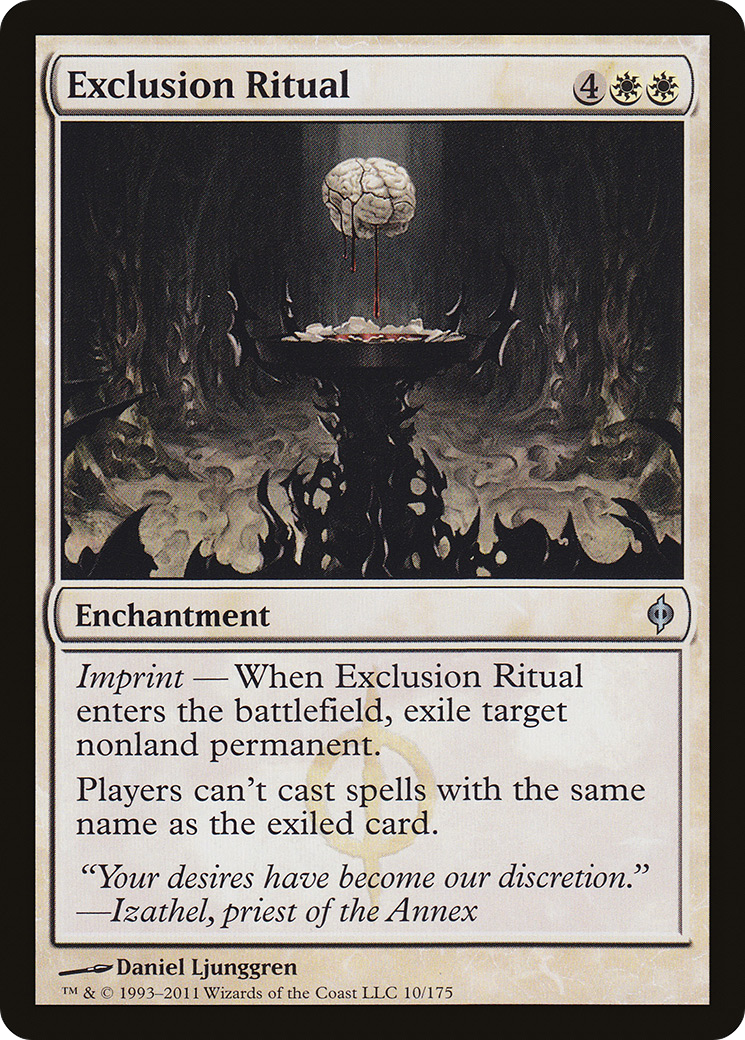 Exclusion Ritual [New Phyrexia]-1