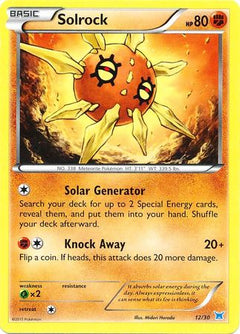 Solrock (12/30) [XY: Trainer Kit 2 - Latios]-1