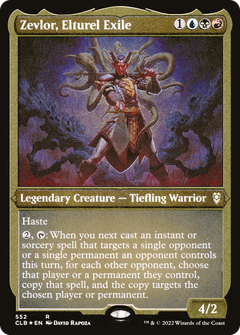 Zevlor, Elturel Exile (CLB-552) - Commander Legends: Battle for Baldur's Gate Etched Foil-1