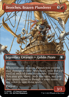 Breeches, Brazen Plunderer (Borderless) [The Lost Caverns of Ixalan Special Guests]-1