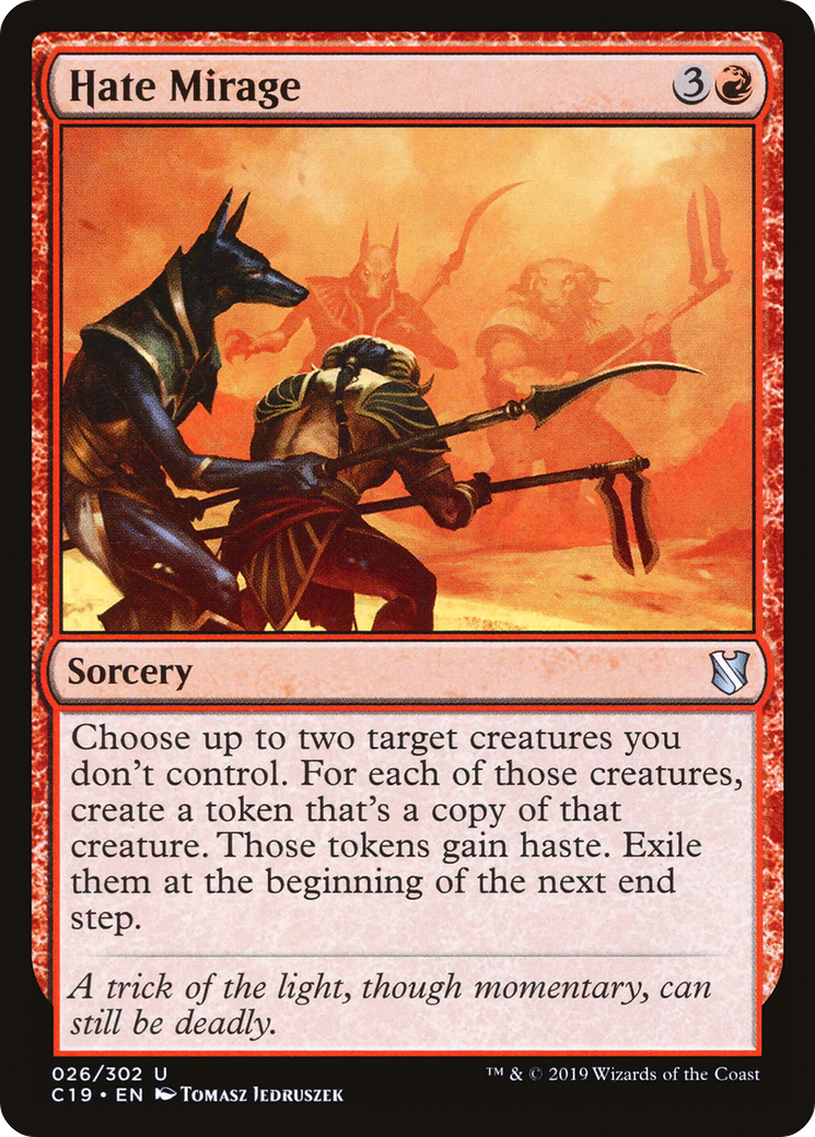 Hate Mirage [Commander 2019]-1