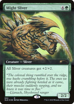 Might Sliver (Extended Art) [Secret Lair Drop Promos]-1