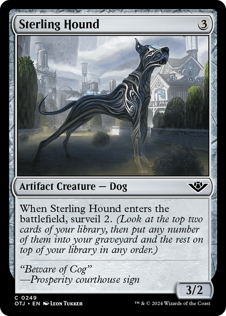 Sterling Hound [Outlaws of Thunder Junction]-1