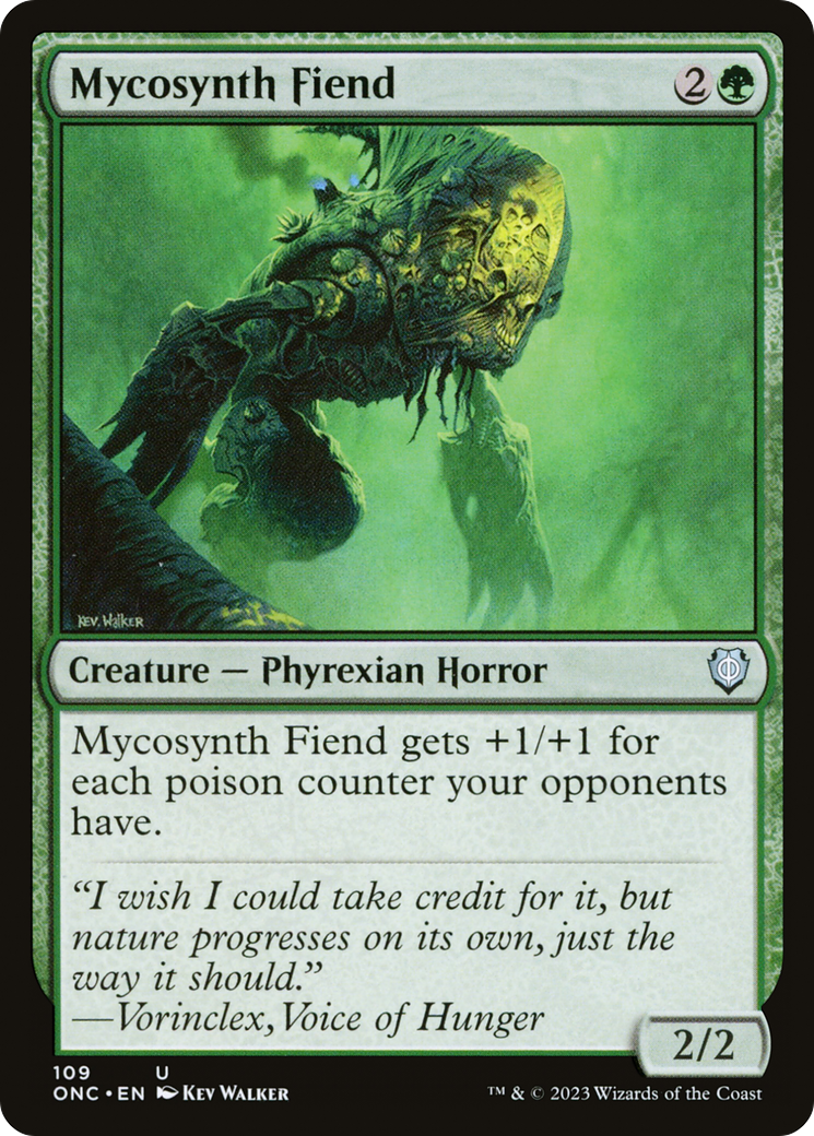 Mycosynth Fiend [Phyrexia: All Will Be One Commander]-1