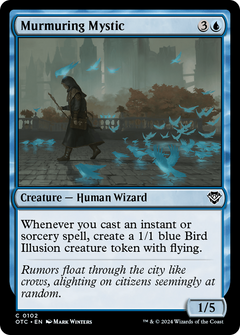 Murmuring Mystic [Outlaws of Thunder Junction Commander]-1