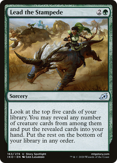 Lead the Stampede [Ikoria: Lair of Behemoths]-1