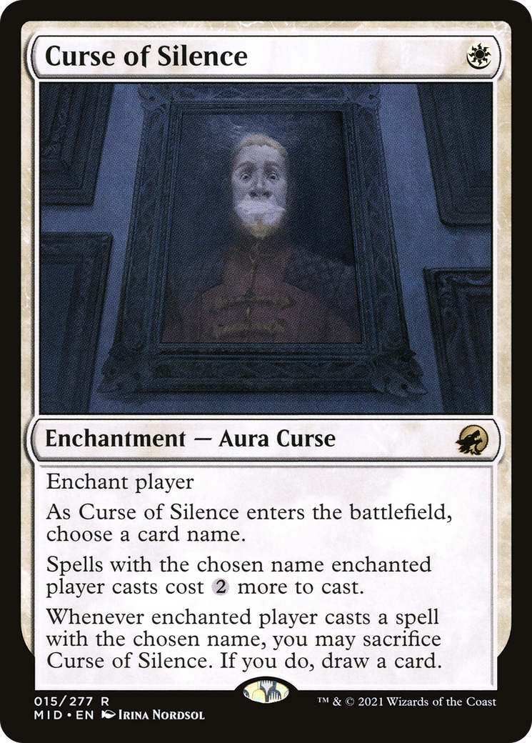 Curse of Silence [Innistrad: Midnight Hunt]-1