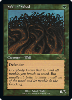 Wall of Wood (Retro Frame) (30A-518) - 30th Anniversary Edition-1