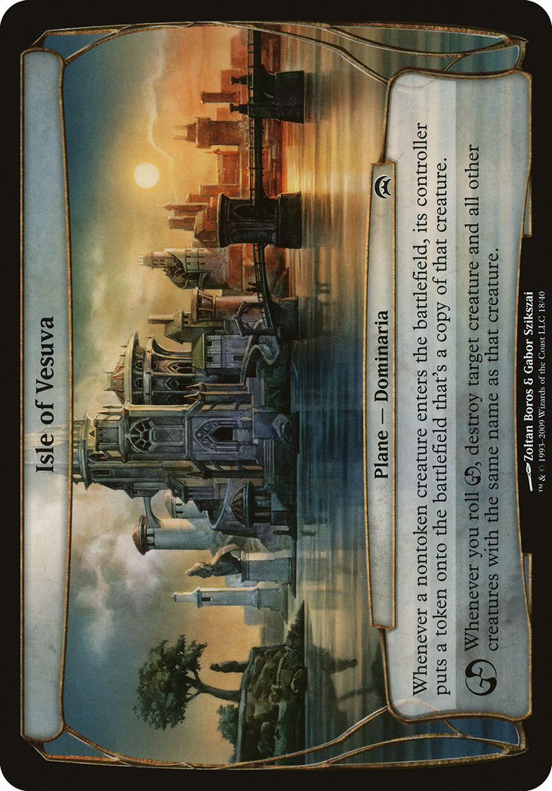 Isle of Vesuva (Planes) [Planechase Planes]-1