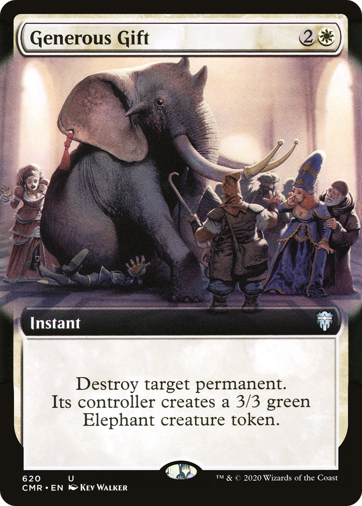 Generous Gift (Extended Art) [Commander Legends]-1