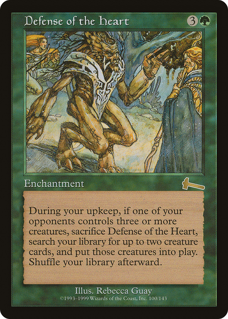 Defense of the Heart [Urza's Legacy]-1