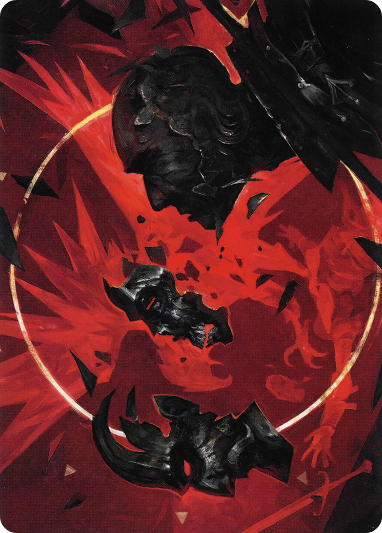 Abrade // Abrade (AVOW-038) - Crimson Vow Art Series (Borderless)-1