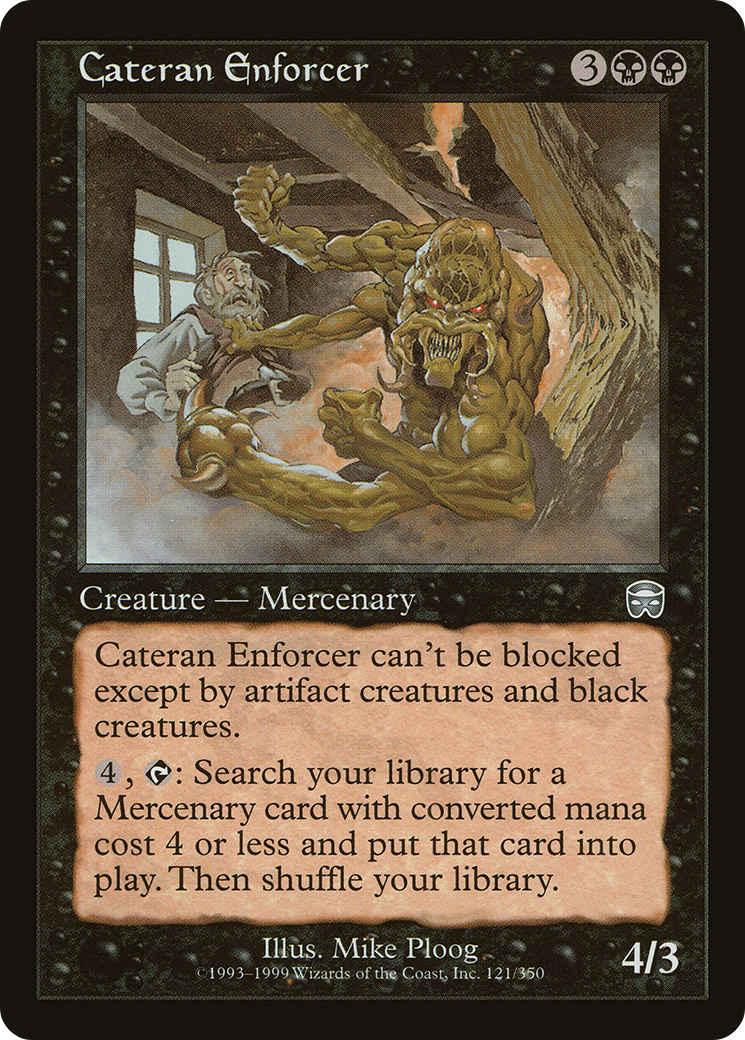 Cateran Enforcer [Mercadian Masques]-1