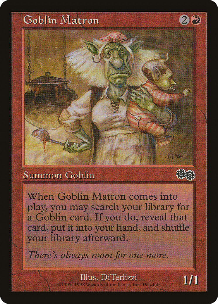 Goblin Matron [Urza's Saga]-1