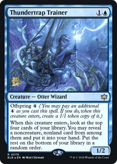 Thundertrap Trainer [Bloomburrow Prerelease Promos]-1