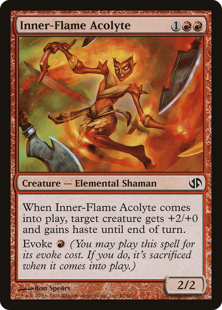 Inner-Flame Acolyte [Duel Decks: Jace vs. Chandra]-1