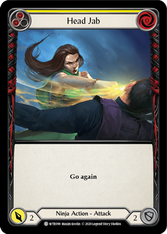 Head Jab (Yellow) [U-WTR099] (Welcome to Rathe Unlimited)  Unlimited Rainbow Foil-2