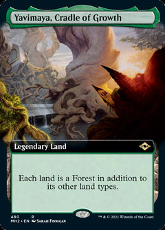Yavimaya, Cradle of Growth (Extended Art) [Modern Horizons 2]-2