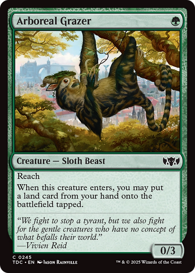 Arboreal Grazer [Tarkir: Dragonstorm Commander]-1