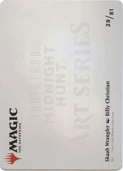 Skaab Wrangler // Skaab Wrangler (AMID-029) - Midnight Hunt Art Series (Borderless)-2