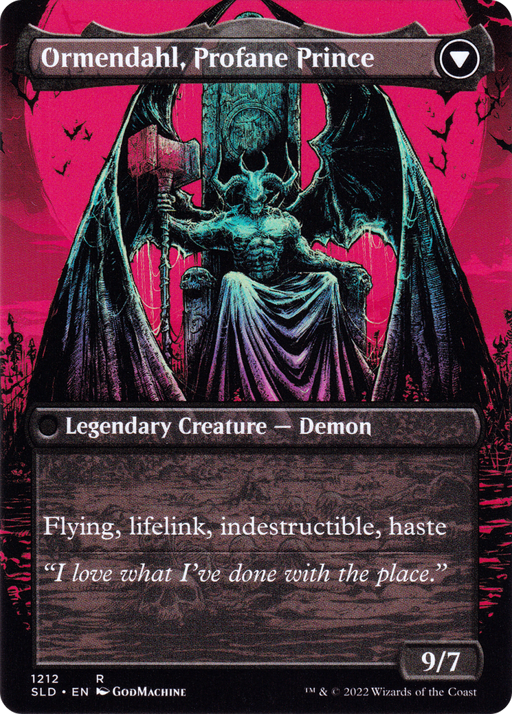 Westvale Abbey (Display Commander) - Thick Stock (SLD-1212) - Secret Lair Drop (Borderless)-2