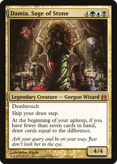 Damia, Sage of Stone [Commander 2011]-1