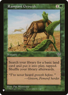 Rampant Growth (MIR) [The List]-1