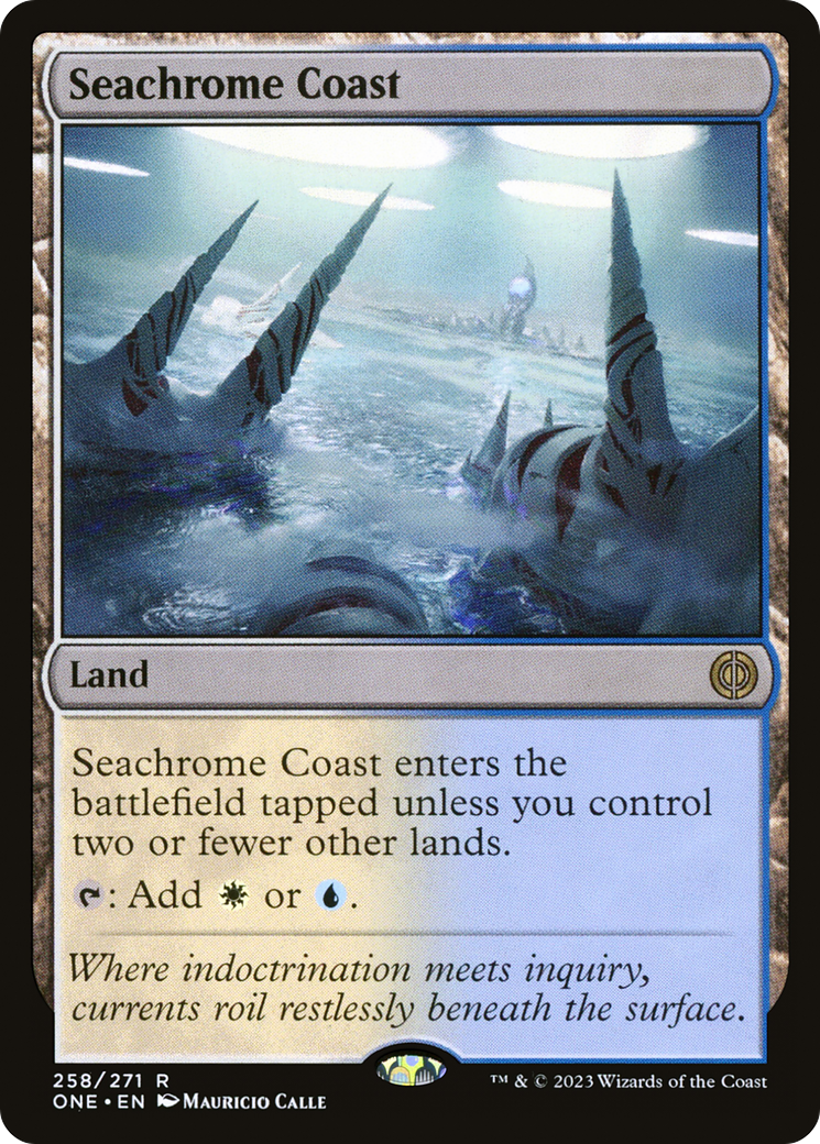 Seachrome Coast [Phyrexia: All Will Be One]-1