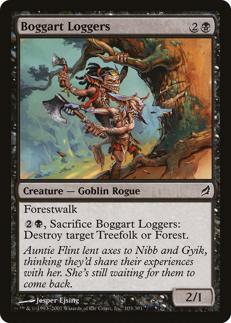 Boggart Loggers [Lorwyn]-1